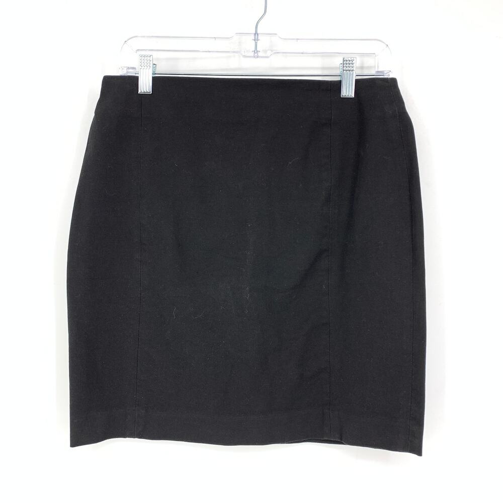 Banana Republic Skirt Women's Size 4P Stretch Cotton Black